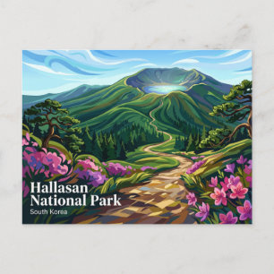 Carte Postale Parc national de Hallasan Corée du Sud