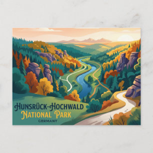 Carte Postale Parc national de Hunsrück-Hochwald Allemagne