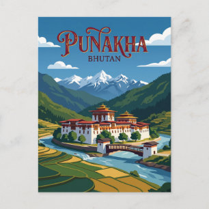 Carte Postale Parc national de Jigme Dorji (Nord) Bhoutan