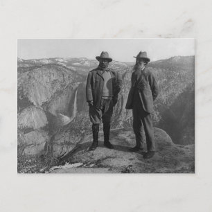 Carte Postale Parc national de John Muir Teddy Roosevelt Yosemit