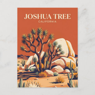 Carte Postale Parc national de Joshua Tree USA