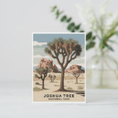 Carte Postale Parc national de Joshua Tree Vintage (Debout devant)