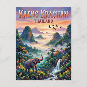 Carte Postale Parc national de Kaeng Krachan Thaïlande