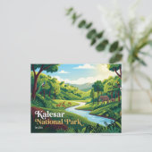 Carte Postale Parc national de Kalesar Inde (Debout devant)