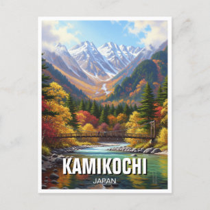Carte Postale Parc national de Kamikochi Chubu-Sangaku Japon Voy