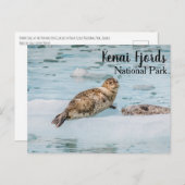 Carte Postale Parc national de Kenai Fjords (Devant / Derrière)