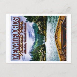 CARTE POSTALE PARC NATIONAL DE KENAI FJORDS - ALASKA ÉTATS-UNIS