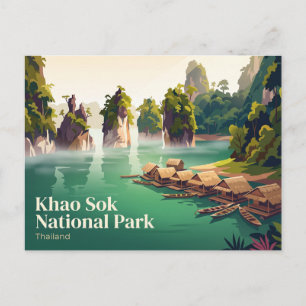 Carte Postale Parc national de Khao Sok Thaïlande