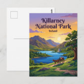 Carte Postale Parc national de Killarney Irlande (Devant / Derrière)