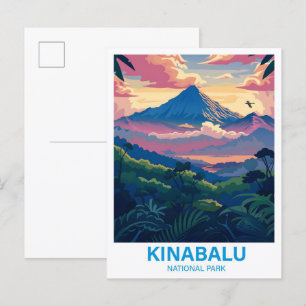 Carte Postale Parc national de Kinabalu Sabah Malaisie Voyage
