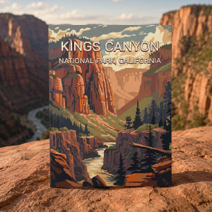 Carte Postale Parc national de Kings Canyon Californie Voyage Ré