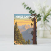 Carte Postale Parc national de Kings Canyon Voyage (Debout devant)