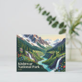Carte Postale Parc national de Kishtwar Inde (Debout devant)