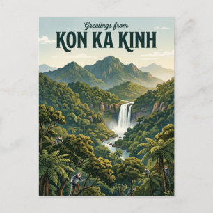Carte Postale Parc national de Kon Ka Kinh Vietnam