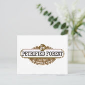 Carte Postale Parc national de la Forêt Petrifiée (Debout devant)