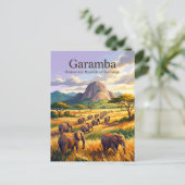 Carte Postale Parc national de la Garamba (Debout devant)