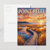 Carte Postale Parc national de la Pointe-Pelée Canada (Devant / Derrière)