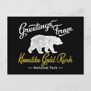 Carte Postale Parc national de la ruée vers l'or du Klondike