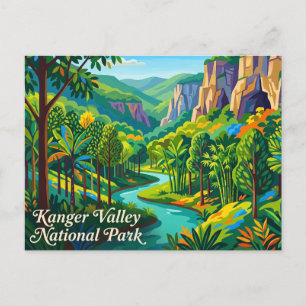 Carte Postale Parc national de la vallée de Kanger Inde