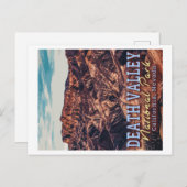 CARTE POSTALE PARC NATIONAL DE LA VALLÉE DE LA MORT - CALIFORNIE (Devant / Derrière)