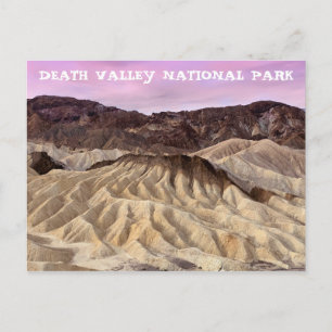 Carte Postale Parc national de la vallée de la Mort de Zabriskie