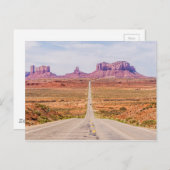 Carte Postale parc national de la vallée du monument (Devant / Derrière)