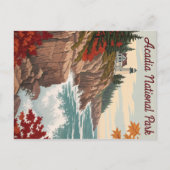 Carte Postale Parc national de l'Acadie (Devant)