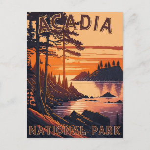 Carte Postale Parc national de l'Acadie