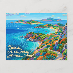 Carte Postale Parc national de l'archipel toscan Italie