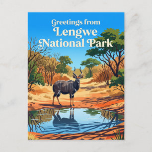 Carte Postale Parc national de Lengwe Malawi