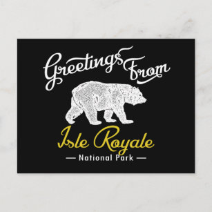 Carte Postale Parc national de l'Isle Royale