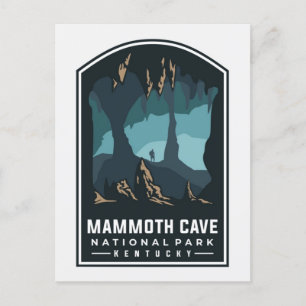 Carte Postale Parc national de Mammoth Cave Vintage voyage Kentu