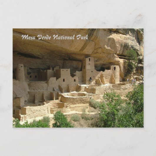 Carte Postale Parc national de MESA Verde (Devant)