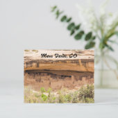 Carte Postale Parc national de Mesa Verde (Debout devant)