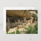 Carte Postale Parc national de Mesa Verde (Devant / Derrière)