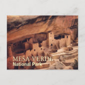 Carte Postale Parc national de Mesa Verde (Devant)