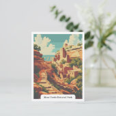 Carte Postale Parc national de Mesa Verde, Colorado USA (Debout devant)