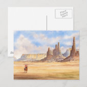 Carte Postale Parc national de Monument Valley (Devant / Derrière)