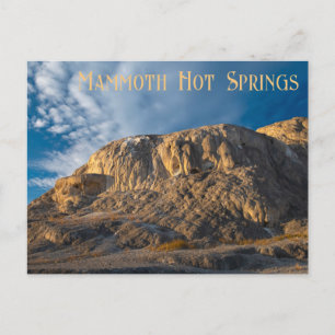 Carte Postale Parc national de Mound Spring Yellowstone