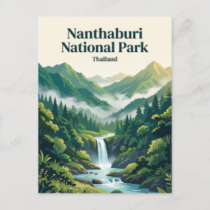 Carte Postale Parc national de Nanthaburi Thaïlande
