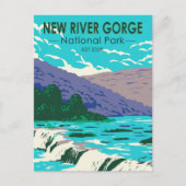 Carte Postale Parc national de New River Gorge Virginie-Occident (Devant)