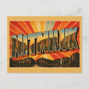 Carte Postale Parc national de Nitmiluk NT Australie Pays des go