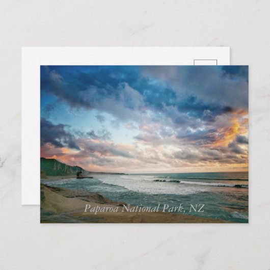 Carte Postale Parc national de Paparoa (Devant / Derrière)