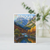 Carte Postale Parc national de Pindus Grèce Voyage (Debout devant)