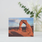 Carte Postale Parc national de Plain Arches, Arche Delicate de l (Debout devant)