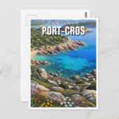 Carte Postale Parc national de Port-Cros France Voyage (Devant / Derrière)