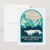 Carte Postale Parc national de Rocky Mountain (Devant / Derrière)