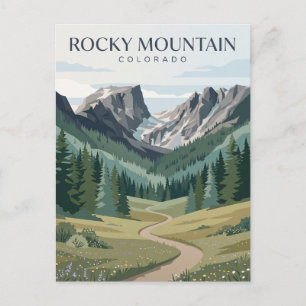 Carte Postale Parc national de Rocky Mountain Colorado