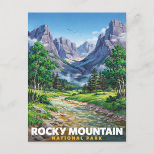 Carte Postale Parc national de Rocky Mountain Colorado Voyage