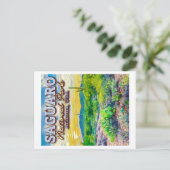 CARTE POSTALE PARC NATIONAL DE SAGUARO - ARIZONA ÉTATS-UNIS (Debout devant)